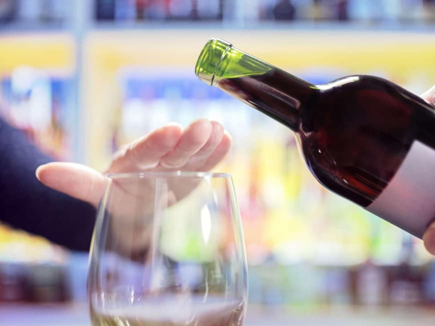 Man muss nicht immer Alkohol trinken