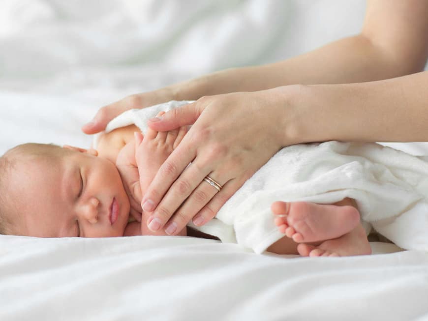 Baby schläft