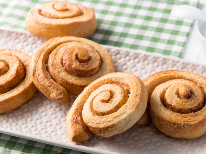 Mmmh, so leckere goldige Zimtschnecken