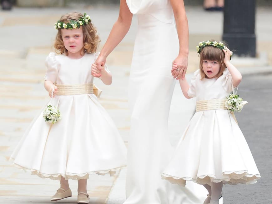 Pippa Middleton auf der Hochzeit ihrer Schwester Kate Middleton