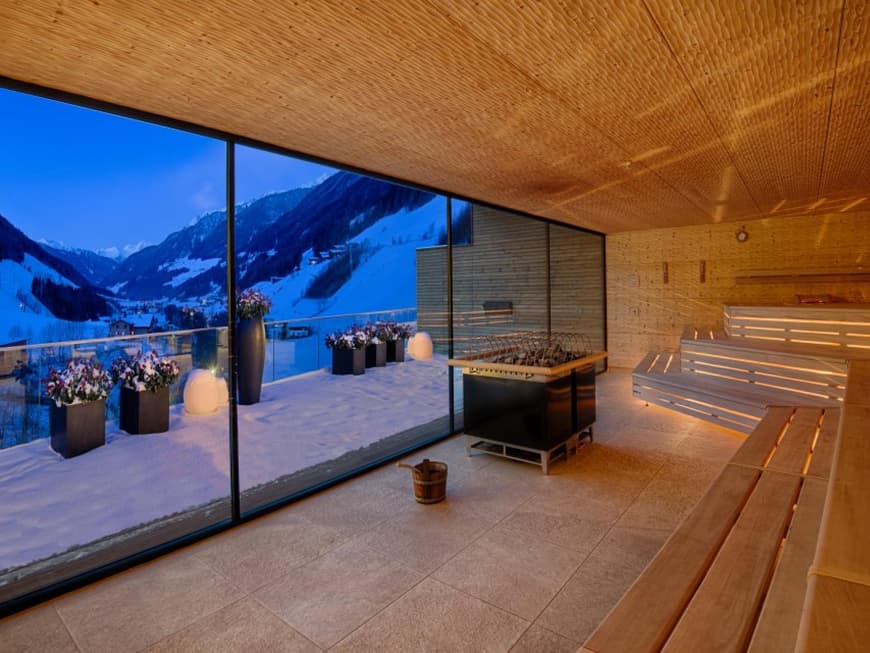 Sauna mit Ausblick