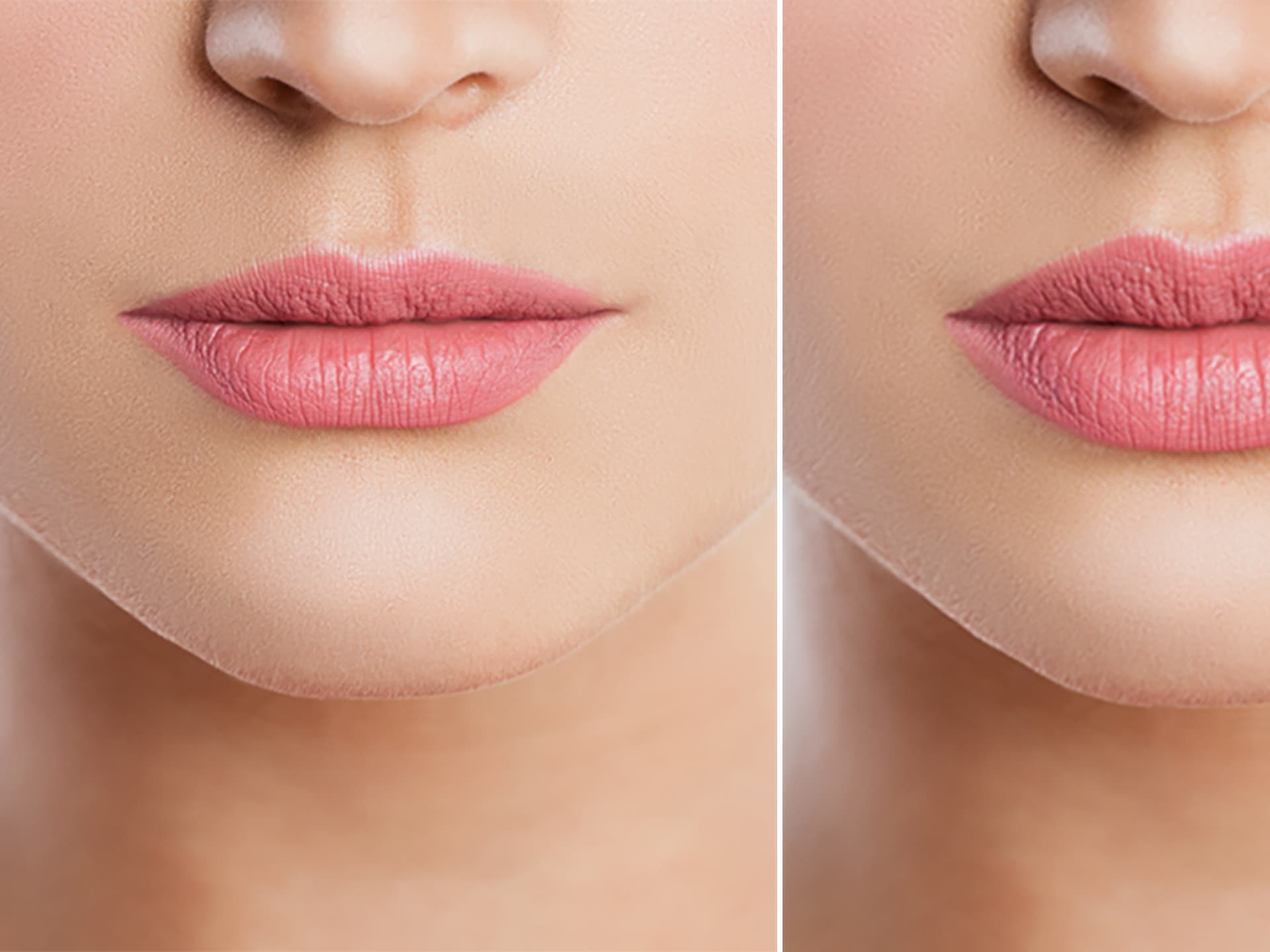 тонкие и полные губы