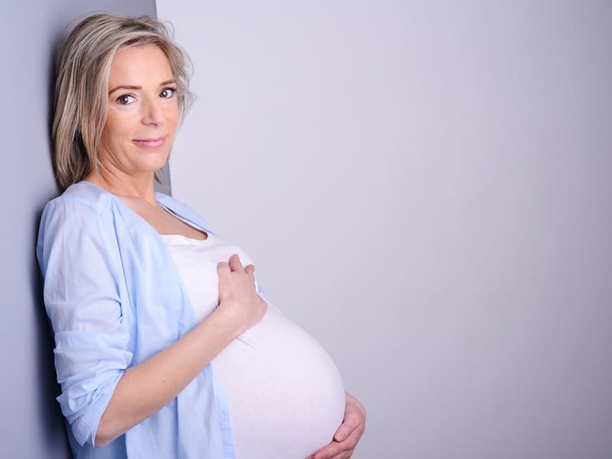 Schwanger mit 48 Baby statt Wechseljahre